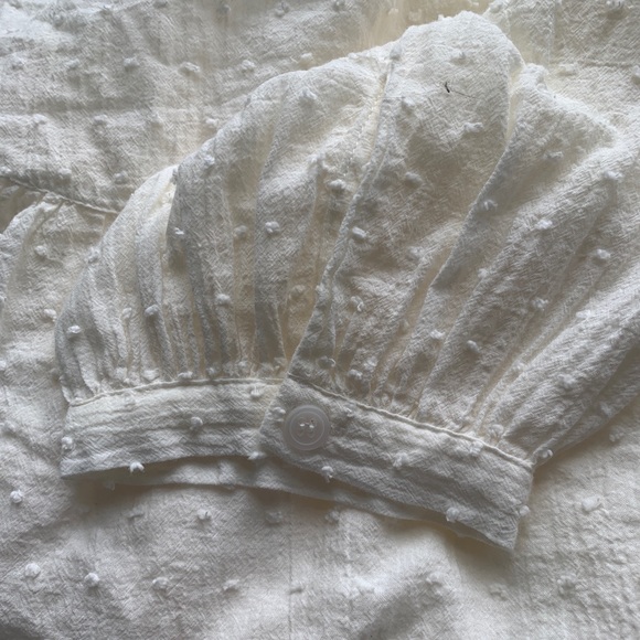 3 for $30💕 NWT Madewell cream blouse - Picture 4 of 4